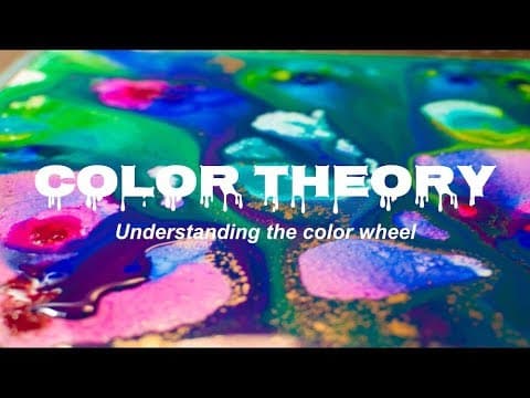 Basic color theory and color harmonies