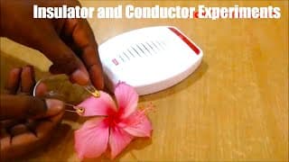 conductors and insulators school science exhibition project experiment