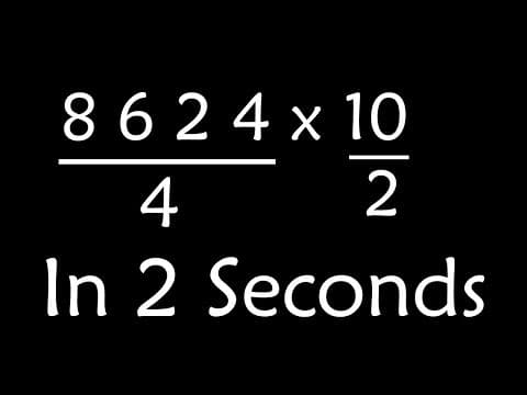 Maths tricks & tips - maths mental calculations - fast calculations - vedic maths