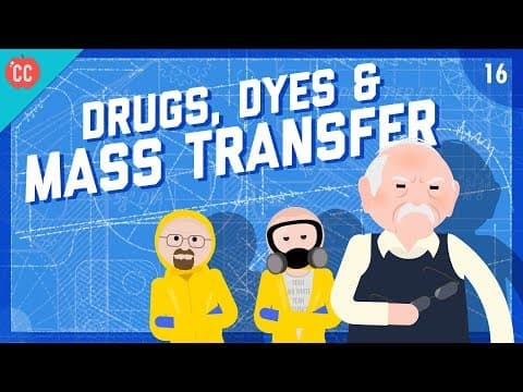 Drugs, Dyes, & Mass Transfer: Crash Course Engineering #16