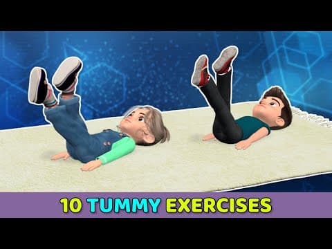 10 CARDIO & ABS EXERCISES THAT CAN HELP KIDS GET FLAT TUMMY