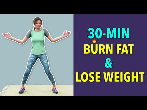 30 Min Fat Burning Cardio For Weight Loss – Walk At Home