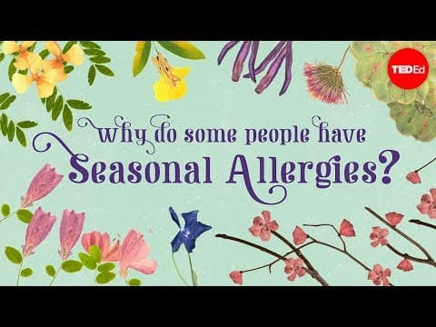 Why do some people have seasonal allergies?