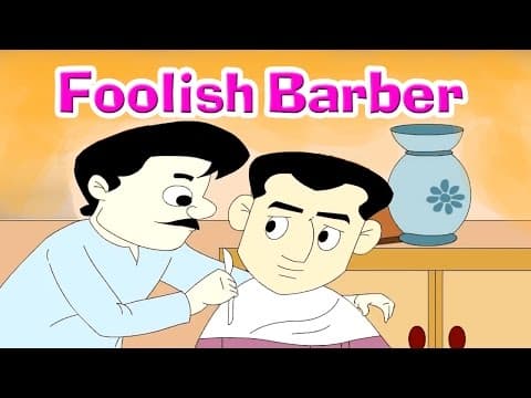 A Foolish Barber I Panchtantra Story I Fairy Tales I Bedtime Stories I Stories With Moral I Stories