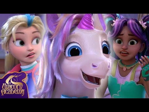 Baby Unicorn SUGAR RUSH! ๐ฌ (ORIGINAL SHORTS!) | Unicorn Academy | Cartoons for Kids