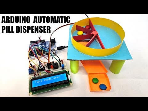 Build an Arduino Automatic Pill Dispenser
