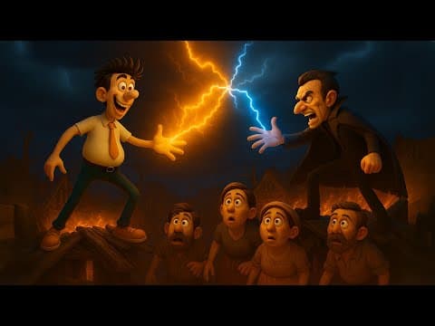 What if we could make Lightning appear? | #aumsum #kids #cartoon #science