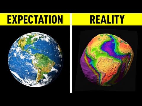 Earth Isn't Flat – But It's Not Round Either