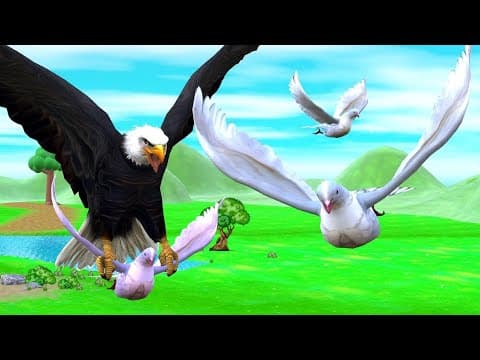 పావురాల తెలివి. ( నీతి కథలు )