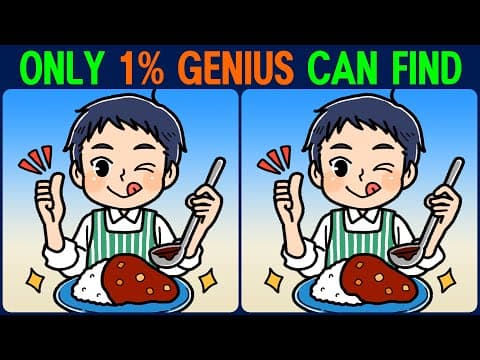 【Find the Difference】 Find the difference in 90 seconds!