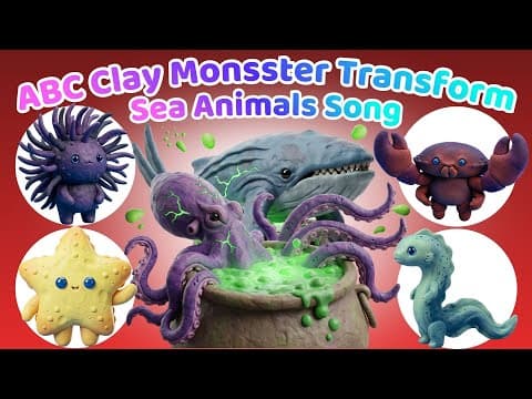 I Made Clay Monsters Using Only Ocean Sounds
