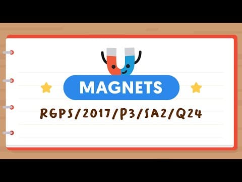PSLE SCIENCE MADE SIMPLE EP21 | Magnets | Separating Magnetic & Non-magnetic Materials
