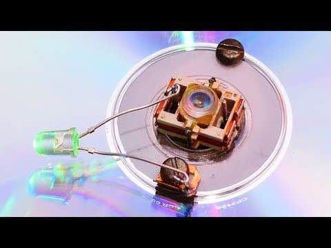 Free Energy Solar Cell with CD