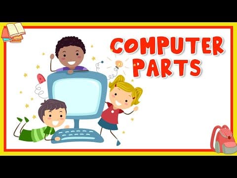 Learn About Computer Parts - Preschool Learning For Kids - Educational Video For Children