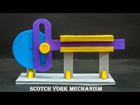 School Science Projects | Scotch York Mechanism