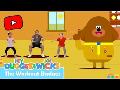 Hey Duggee & Joe Wicks: The Super Squat Badge | The Workout Badges