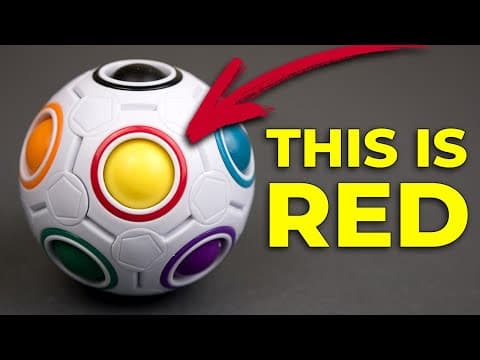 Simple Puzzle Rainbow Ball 3D - a task you can’t solve