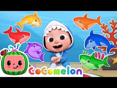 Baby Shark Learns Colors