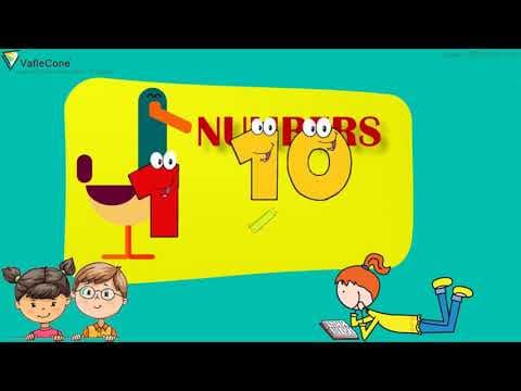 Numbers 1 to 10 - Learn counting numbers