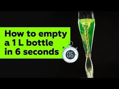 How to make a tornado in a bottle