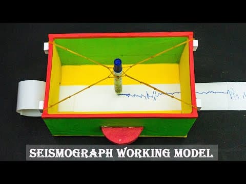 Seismograph Working Model | Science Projects