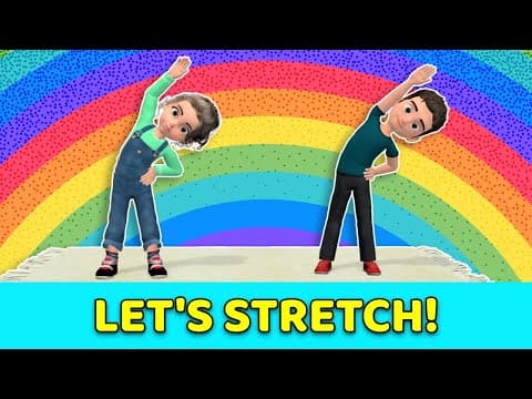 Let's stretch! best kids warm up exercises