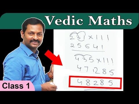 Vedic maths tricks - vedic maths tricks for fast calculation