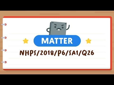 PSLE SCIENCE MADE SIMPLE EP81 | Matter | Which Substance Can Compress More In A Syringe?