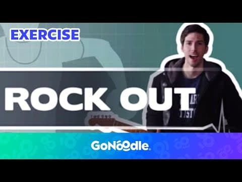 Rock Out | Activities For Kids| Exercise| GoNoodle