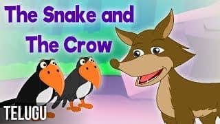 తగిన గుణపాఠం | The Snake and The Crow | Panchatantra stories