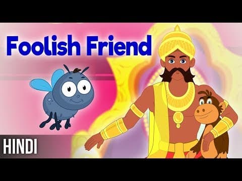 मूर्ख बंदर - The Monkey and the King Kahaniya | Hindi Stories for Kids | Magicbox