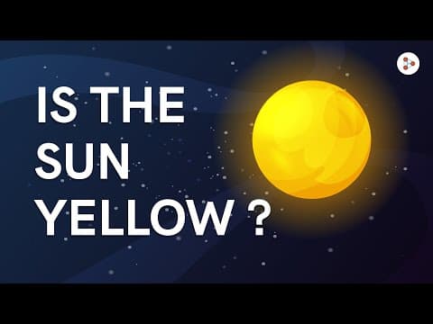 Is the sun yellow?