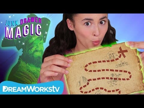 Magic Treasure Map | JUNK DRAWER MAGIC
