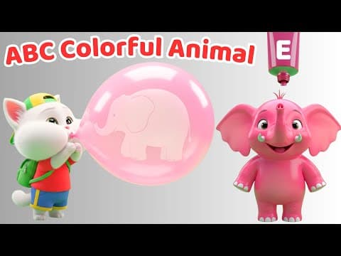 ABC Animal Sounds Song πΎ Funny Cartoon + Real Animals | Learn Alphabet with Cute Animal Friends!