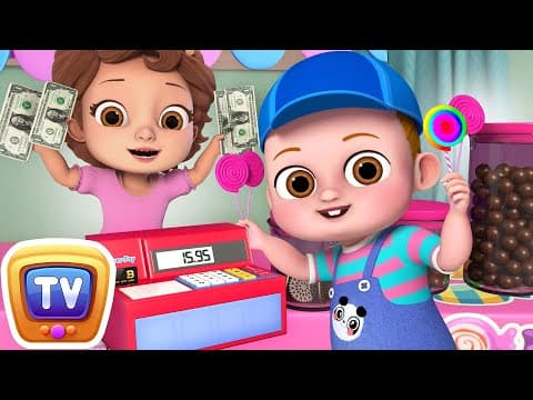 Pretend play song with Baby Taku