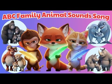 π§Ά ABC Animals & Jobs Song - Wool Animal Alphabet Song for Kids | Learn A-Z with Meow Meow TV πΎπΆ