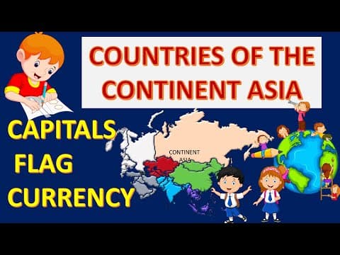 asia country capital currency symbol flag | asia world map with countries