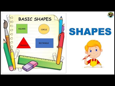 Basic Shapes | Basic Shapes for Kids | Learn about Shapes | Learn Basic Shapes with examples