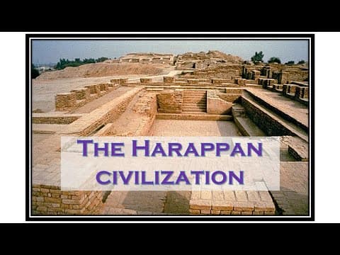 The Harappan Civilization l Town Planning Art and Craft l Life of People