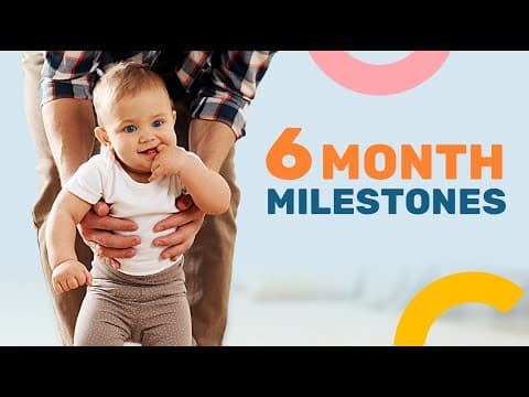 6 Month Old Milestones - Baby Development