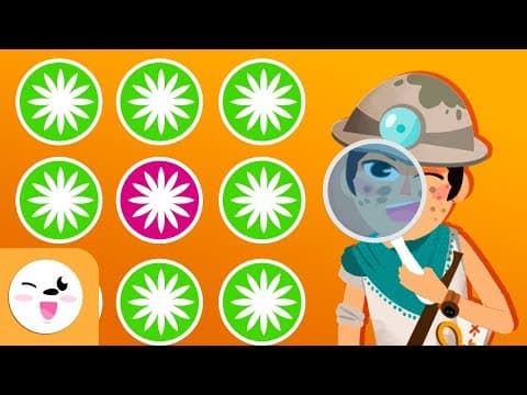 Attention spot the odd one out visual attention skills for skills