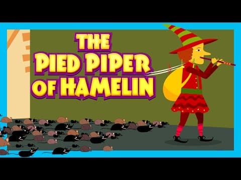 The pied piper of hamelin fairy tales for kids - traditional story