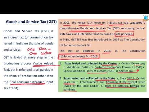 What is Goods and Services Tax ? || GST అంటే ఏమిటి?