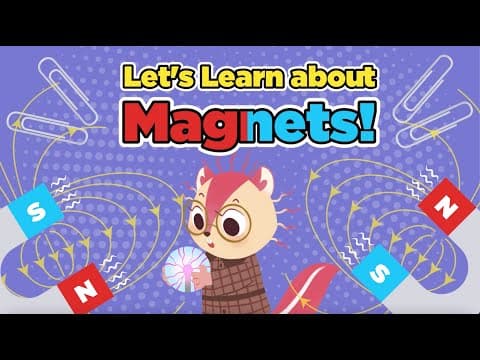 Physics | Understanding Magnets | Same poles repel, Opposite poles attract | Science Video for Kids