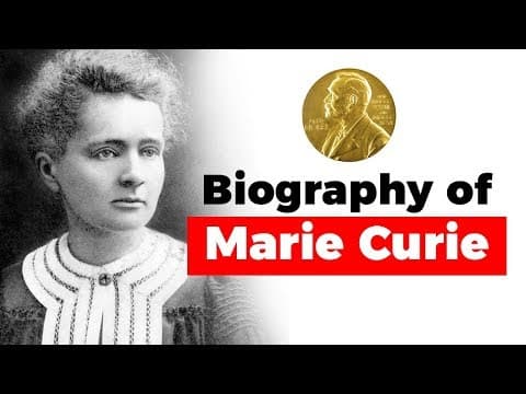 Biography of Marie Curie, First woman to win a Nobel Prize & only woman to win the Nobel prize twice