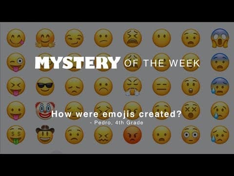 How were emojis created
