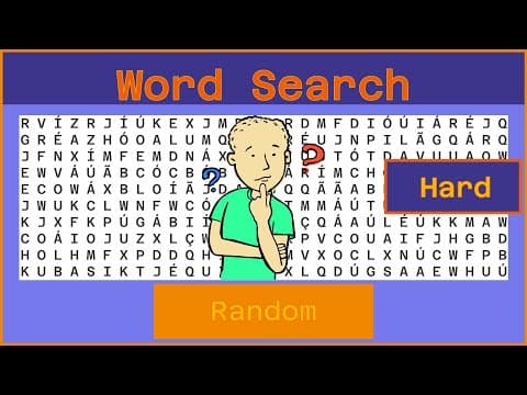 Word Search - Challenge Ep12