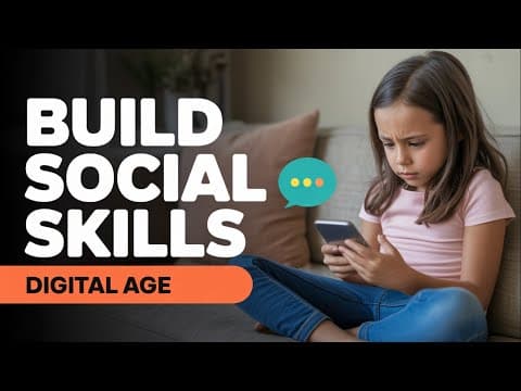 Parenting Tips for the Digital Age: Social Skills Training | Research