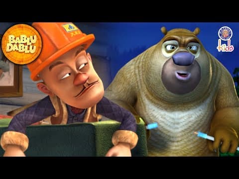 Bablu Dablu Hindi Cartoon Big Magic | Lakkha Ke Tv Ko Kya Hua? | Bablu Dablu Lakkha | Action Cartoon