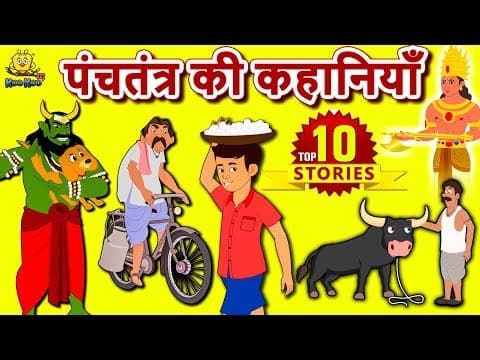 Panchatantra ki kahaniya - hindi kahaniya - moral stories - bedtime moral stories -hindi fairy tales